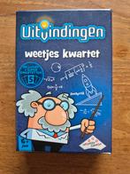 Weetjes kwartet nieuw, Verzamelen, Speelkaarten, Jokers en Kwartetten, Ophalen of Verzenden, Zo goed als nieuw, Kwartet(ten)
