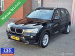 BMW X3 sDrive18d High Executive✅️Apk✅️Airco✅️, Euro 6, 2000 kg, Zwart, Bedrijf