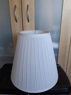witte lampenkap, Huis en Inrichting, Lampen | Lampenkappen, Rond, Gebruikt, Ophalen, 25 tot 50 cm