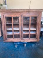 Vitrinekast, buffetkast, Huis en Inrichting, Kasten | Vitrinekasten, Ophalen, 100 tot 150 cm, 100 tot 150 cm, Glas