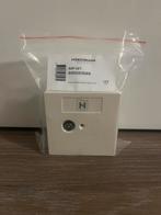 8x Hirschmann CAI WCD’s met aarde mogelijkheid, Ophalen of Verzenden, Nieuw, Minder dan 2 meter, Coaxiale kabel