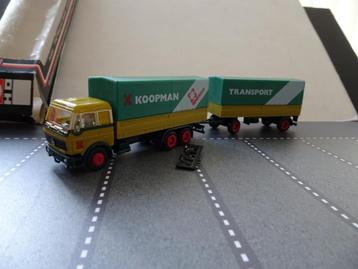 042 herpa mercedes sk koopman depottrans combi 1:87 truck beschikbaar voor biedingen