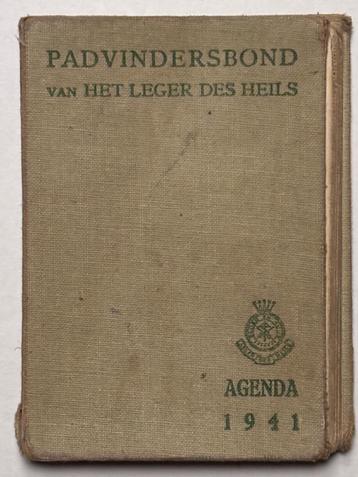 Padvindersbond Leger des Heils scouting agenda 1941 zeldzaam beschikbaar voor biedingen