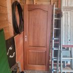 Massief Houten Binnendeur, Doe-het-zelf en Verbouw, Deuren en Horren, Gebruikt, 80 tot 100 cm, Binnendeur, Ophalen of Verzenden