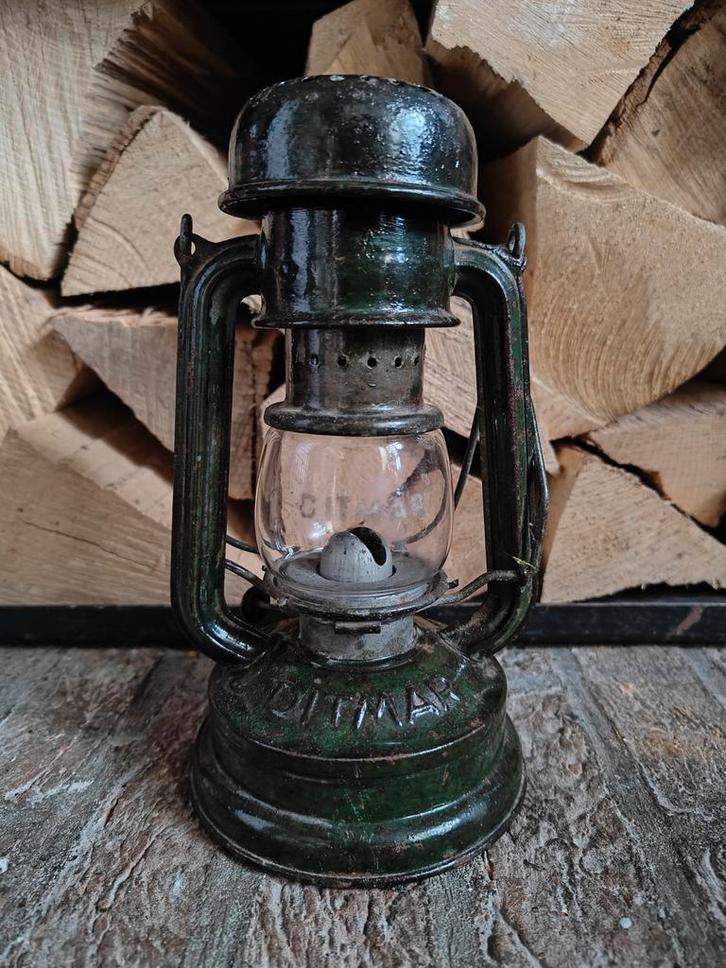 Ditmar 805 stormlamp zeldzaam, Antiek en Kunst, Antiek | Lampen, Verzenden