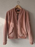 Oudroze Velvet Bomberjas Only - Maat M, Kleding | Dames, Maat 38/40 (M), Only, Ophalen of Verzenden, Zo goed als nieuw
