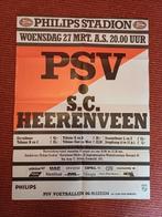 Psv Heerenveen poster 27-3-1991, Ophalen of Verzenden, Zo goed als nieuw