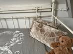 Meisjesbed wit metalen frame, Ophalen, Gebruikt, 90 cm, Eenpersoons