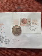 Amalia Geboorte Penning + Postzegel 2003, Ophalen of Verzenden, Koningin Beatrix, Overige waardes, Losse munt