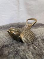 Messing vogel – flesopener, Antiek en Kunst, Antiek | Koper en Brons, Ophalen, Brons