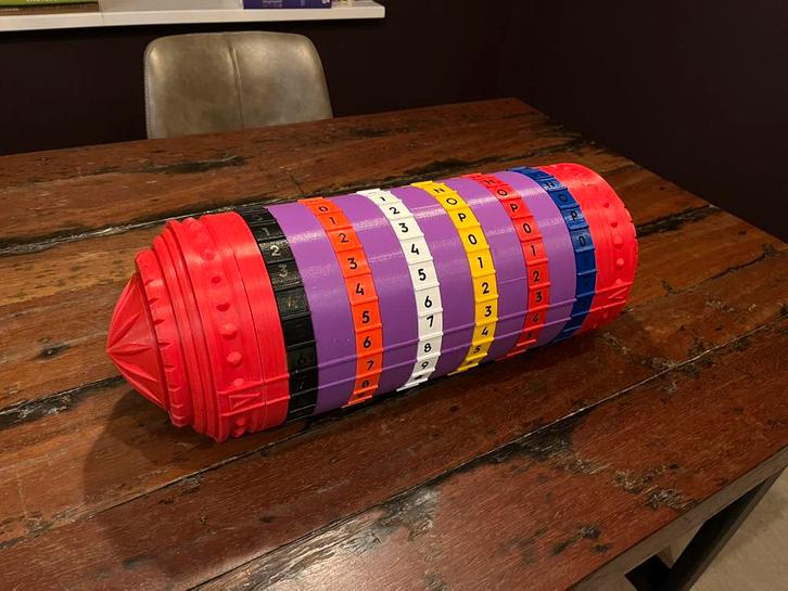 Cryptex 60x20 cm, Hobby en Vrije tijd, Denksport en Puzzels, Zo goed als nieuw, Rubik's of 3D-puzzel, Minder dan 500 stukjes, Ophalen