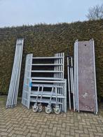 Mooi aluminium rolsteiger 8.2 werkhoogte, Ophalen, Rolsteiger of Kamersteiger, 5 meter of hoger