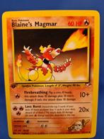 Blaine's Magmar 37/132 - Gym Heroes (1st edition), Gebruikt, Losse kaart, Verzenden