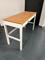 Wit/ houten bureautje, Huis en Inrichting, Ophalen of Verzenden, Gebruikt