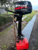 Mercury buitenboordmotor 5pk, Watersport en Boten, Vis- en Consoleboten, Ophalen, Gebruikt, Tot 10 pk, Staal