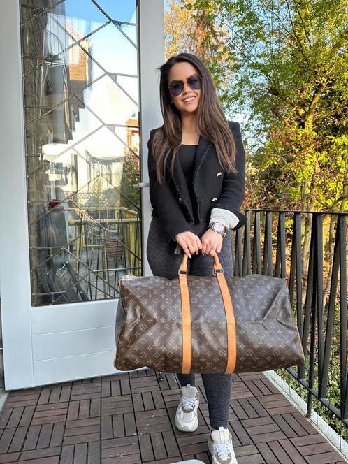 Louis Vuitton Keepall 55 - Monogram Canvas, Sieraden, Tassen en Uiterlijk, Tassen | Reistassen en Weekendtassen, Gebruikt, Ophalen
