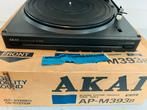 Akai AP-M393 platenspeler in originele doos, Ophalen, Gebruikt, Platenspeler, Akai