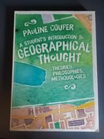 Geographical Thought Pauline Cooper, Overige wetenschappen, Ophalen of Verzenden, Zo goed als nieuw, Pauline Cooper