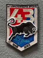 Arm embleem gvt 43 mechbrig 25 jaar, Verzenden, Landmacht, Nederland, Embleem of Badge