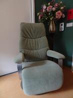 Elektrische sta op stoel/ relax  met accu van Meubelzorg, Huis en Inrichting, Fauteuils, Ophalen, Minder dan 75 cm, Zo goed als nieuw