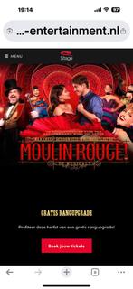 Moulin Rouge musical 7 dec, Tickets en Kaartjes, Theater | Musical, Twee personen, November