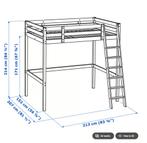 Loft Bed STORÅ from Ikea, Huis en Inrichting, Ophalen, Hoogslaper, Tweepersoons, Zo goed als nieuw