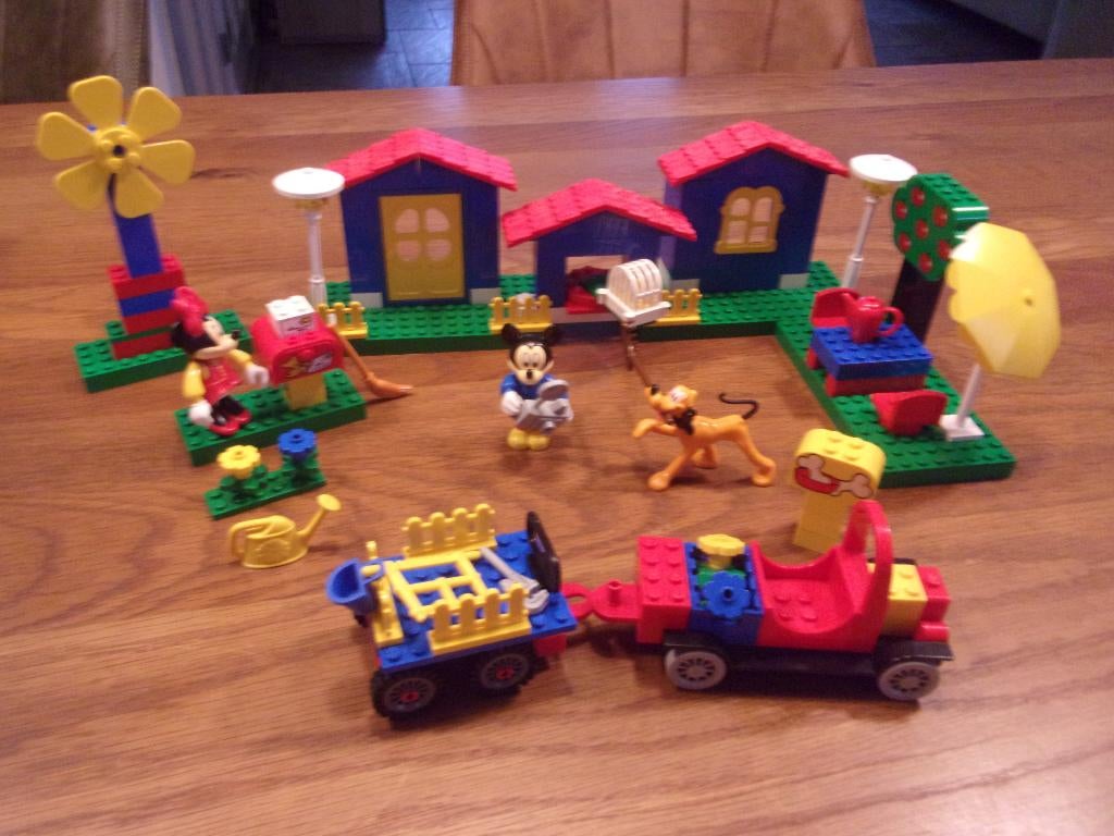 Lego Disney 4167-1 Mickey's Mansion uit 2000, Ophalen of Verzenden, Gebruikt, Complete set, Lego