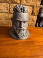 Viking Hoofd - 3D Geprint Beeld - Decoratie Kunstwerk, Ophalen of Verzenden
