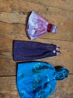 Barbie kleding set - 3 jurken, Ophalen of Verzenden, Gebruikt, Barbie