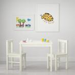 IKEA kritter tafel en stoel (2x), Kinderen en Baby's, Kinderkamer | Tafels en Stoelen, Gebruikt, Tafel(s) en Stoel(en), Ophalen
