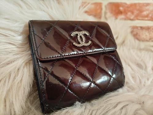 Chanel Portemonnee, Sieraden, Tassen en Uiterlijk, Portemonnees, Zo goed als nieuw, Overige merken, Zwart, Leer, Ophalen of Verzenden