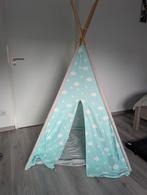 Tipi tent licht blauw/groen, Ophalen, Zo goed als nieuw
