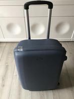 Grijze Samsonite trolley met uitschuifbaar handvat/2 wielen, Gebruikt, Hard kunststof, Samsonite, Ophalen of Verzenden