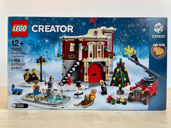 Lego Creator Expert 10263 Winter Village Fire Station Nieuw!, Kinderen en Baby's, Speelgoed | Duplo en Lego, Nieuw, Lego, Complete set