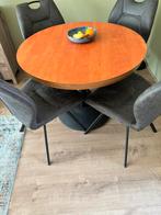 Moderne ronde tafel, Huis en Inrichting, Ophalen, Zo goed als nieuw, Rond, 100 tot 150 cm