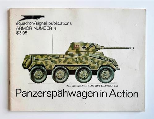Panzerspähwagen in Action - WWII, Boeken, Oorlog en Militair, Gelezen, Landmacht, Tweede Wereldoorlog, Ophalen of Verzenden