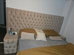Tweepersoonsbed te koop velvet stof!, Huis en Inrichting, Ophalen, Tweepersoons, Zo goed als nieuw, 180 cm