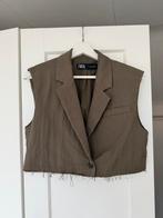 Zara gilet kaki - maat S, Ophalen of Verzenden, Zo goed als nieuw, Maat 36 (S), Groen