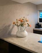 RUILEN TOETERVAAS WIT > SAND/BEIGE/TAUPE, Huis en Inrichting, Woonaccessoires | Vazen, Ophalen, Overige materialen, Wit, Nieuw