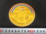 sticker leger soesterberg 1995 45 jaar VOG officieren genie, Ophalen, Zo goed als nieuw