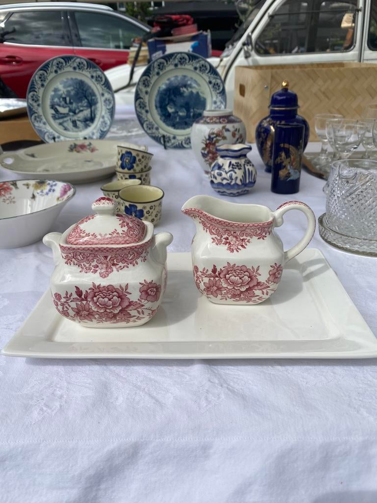 Prachtig Wedgwood roomstelletje, Ophalen, Zo goed als nieuw