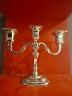 Vintage BMF 3-armige kandelaar, West-Duitsland, Ophalen of Verzenden, Zilver