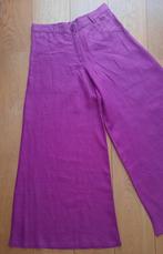 NIEUW Linnen ART Broekrok broek wijde pijpen roze Maat L, Ophalen of Verzenden, Nieuw, Roze