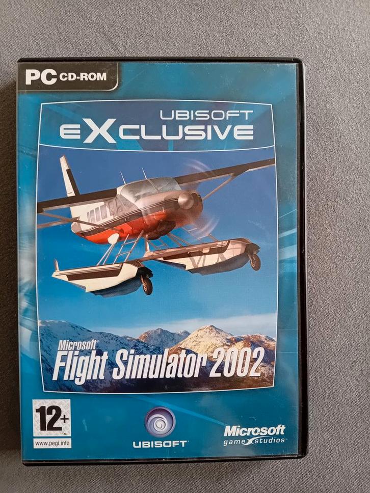 Flight Simulator 2002 - Ubisoft Exclusive PC CD-ROM, Spelcomputers en Games, Games | Pc, Zo goed als nieuw, Simulatie, 1 speler