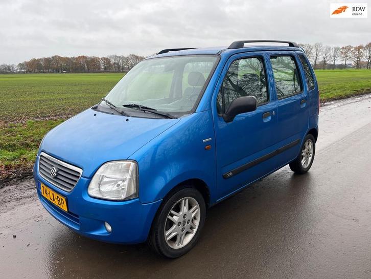 Suzuki Wagon R+ 1.3 S-Limited, Auto's, Suzuki, Bedrijf, Te koop, Wagon R+, Airbags, Centrale vergrendeling, Dakrails, Elektrische buitenspiegels