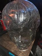 Glazen Hoofd - Decoratief Object, Overige kleuren, 50 tot 75 cm, Ophalen of Verzenden, Glas