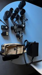 Vintage analoge cameras + lenzen Fujica, Praktica & Yashica, Audio, Tv en Foto, Fotocamera's Analoog, Ophalen, Zo goed als nieuw