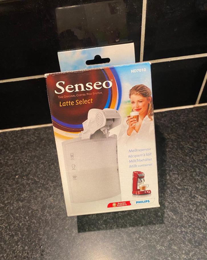 Philips Senseo: Latte Select Melkreservoir (HD7010), Witgoed en Apparatuur, Koffiezetapparaten, Nieuw, Koffiepads en cups, Overige typen