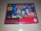 Super Bomberman 3 SNES Game Case, Avontuur en Actie, Verzenden, 1 speler, Zo goed als nieuw