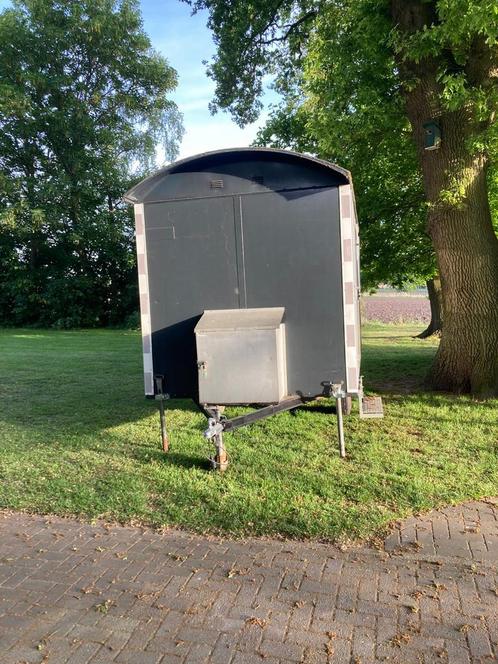 Bohmer schaftwagen schaftkeet nette staat!, Doe-het-zelf en Verbouw, Bouwketen en Schaftketen, Gebruikt, Ophalen